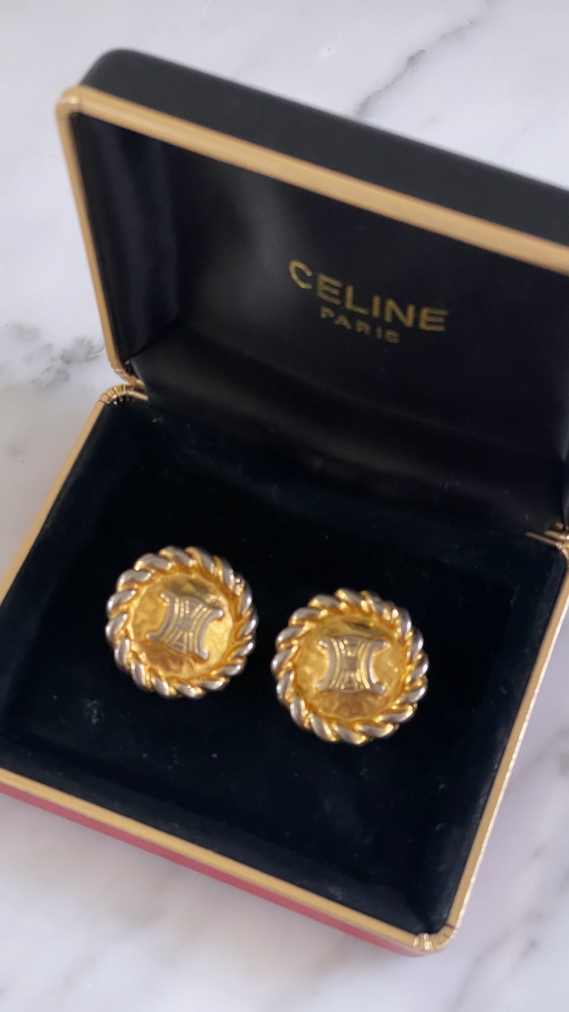 Céline Triomphe Clip Oorbellen