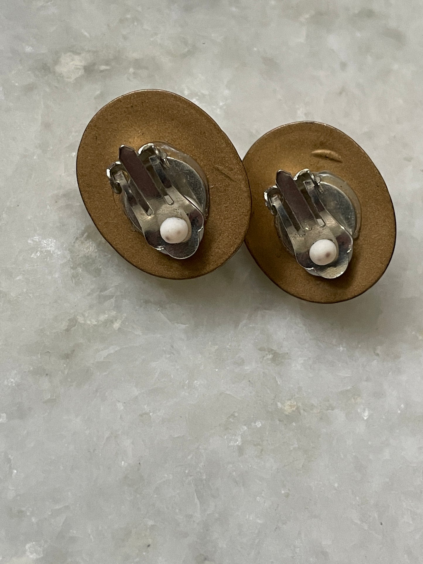 Clip Oorbellen Bordeaux