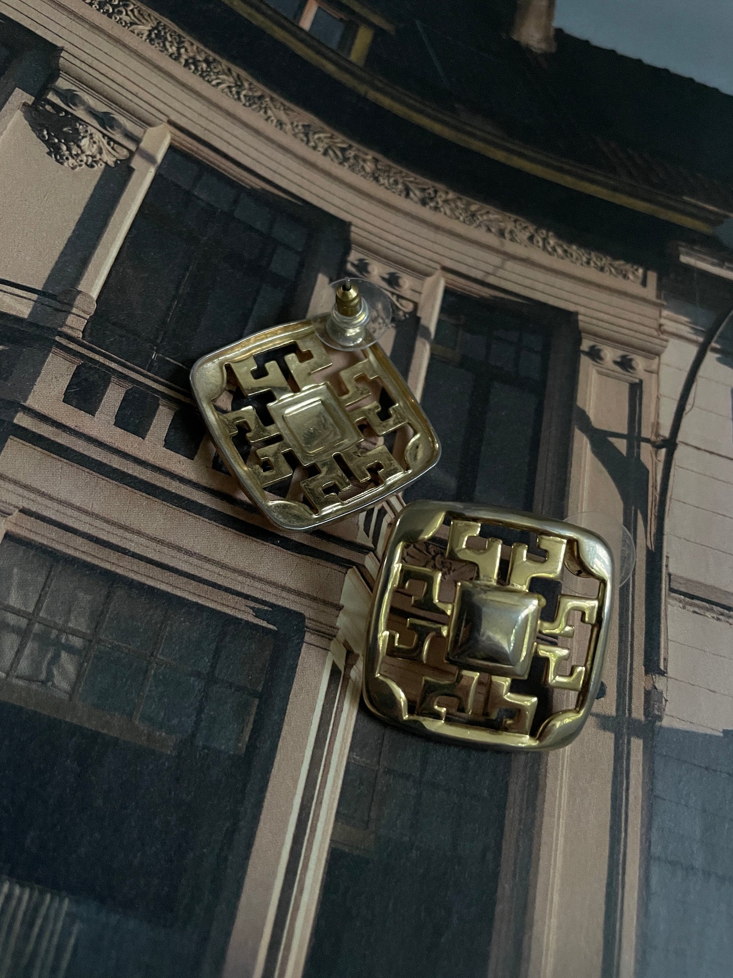 Oorbellen Stekertjes Parisian Puzzle