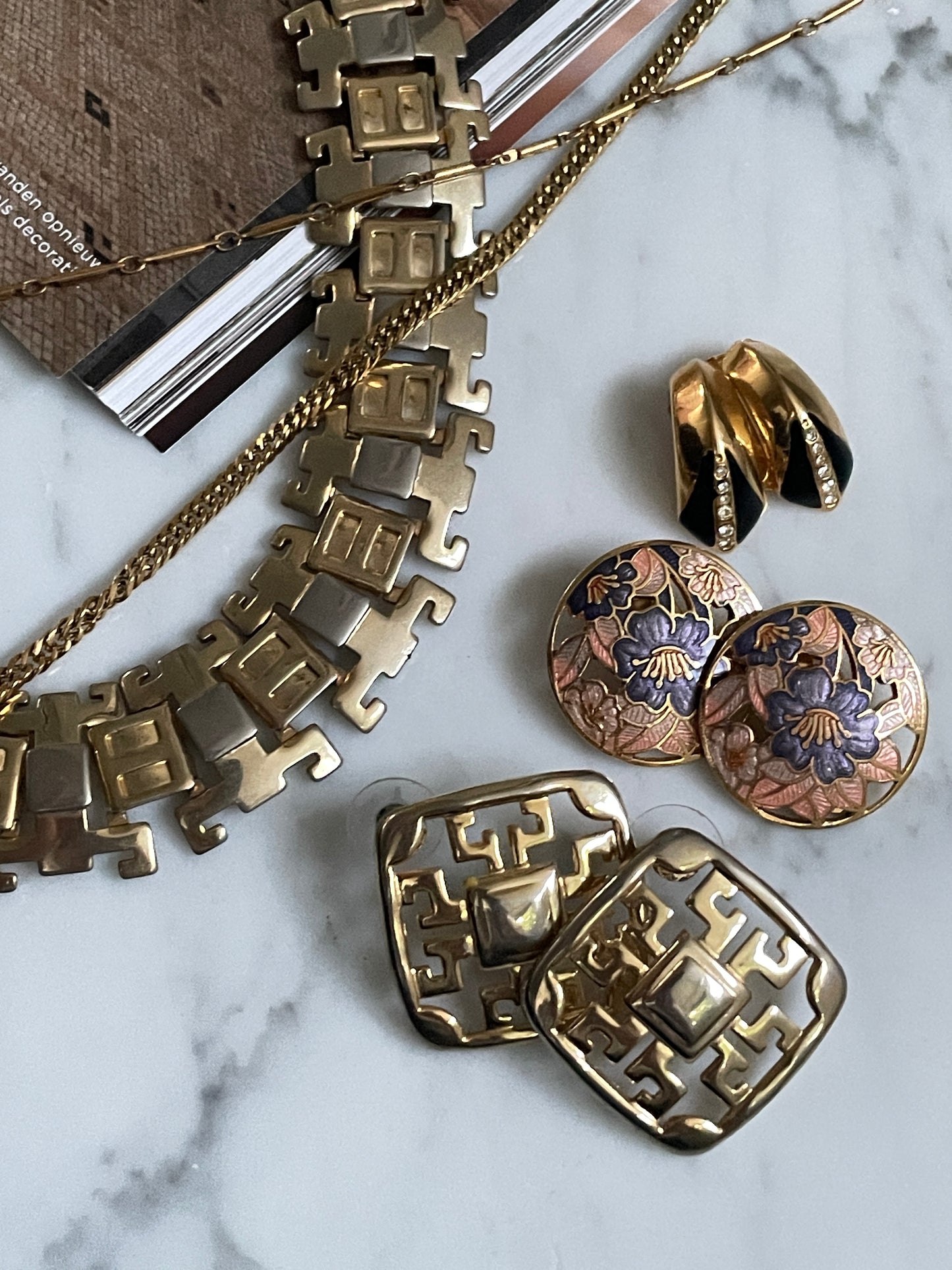 Oorbellen Stekertjes Parisian Puzzle