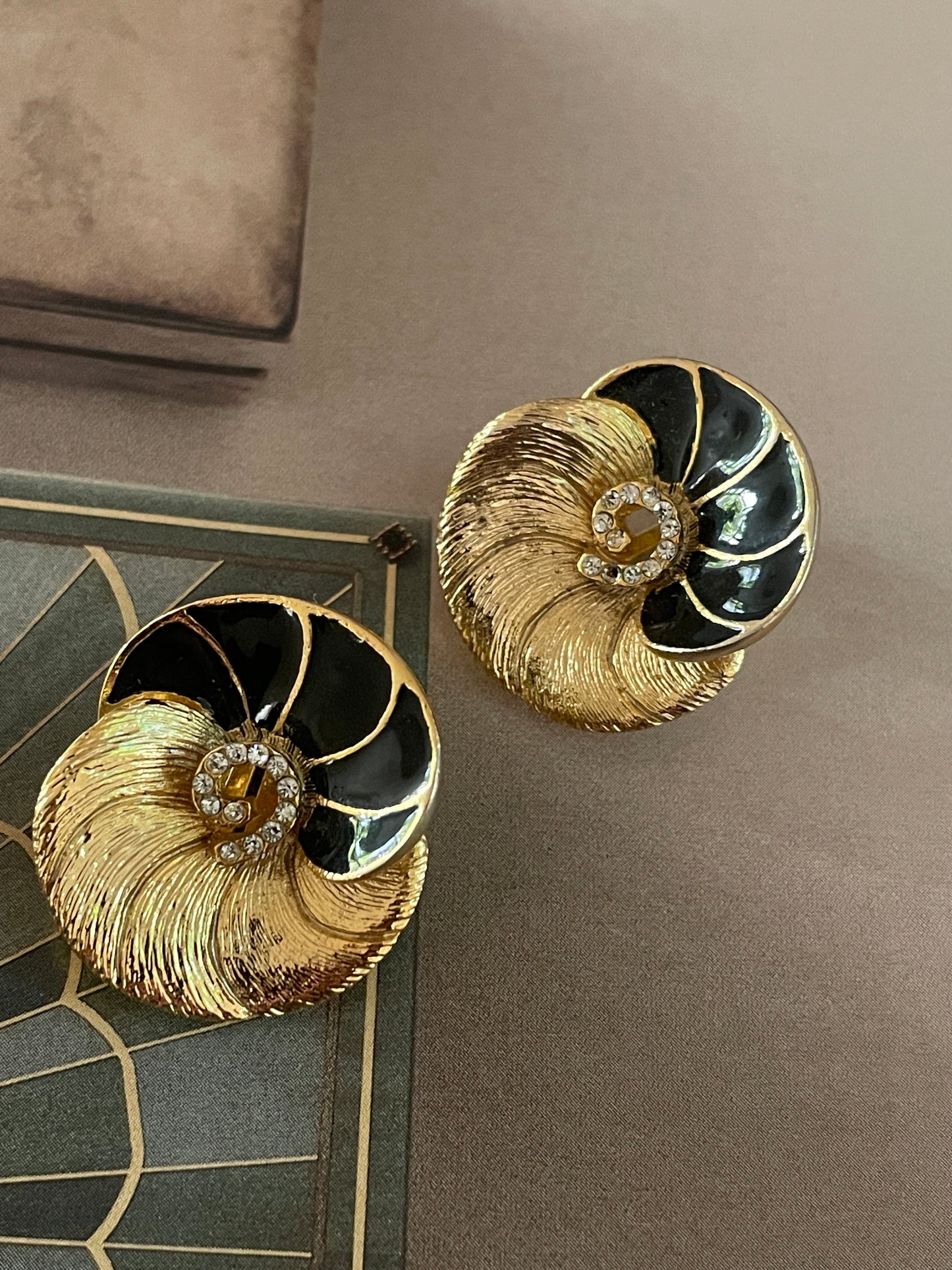 Clip Oorbellen Floral