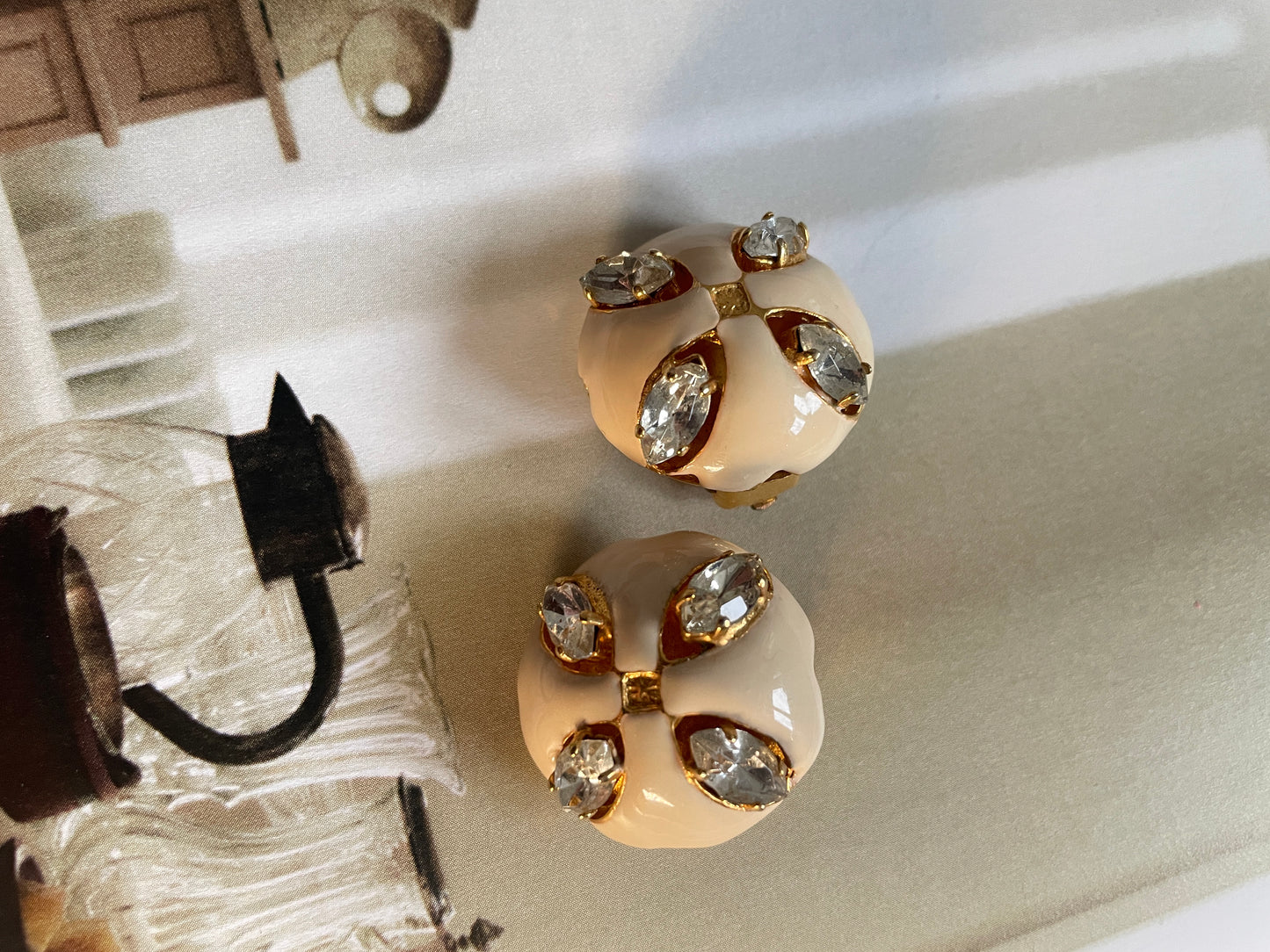 Clip Oorbellen Satin Glow