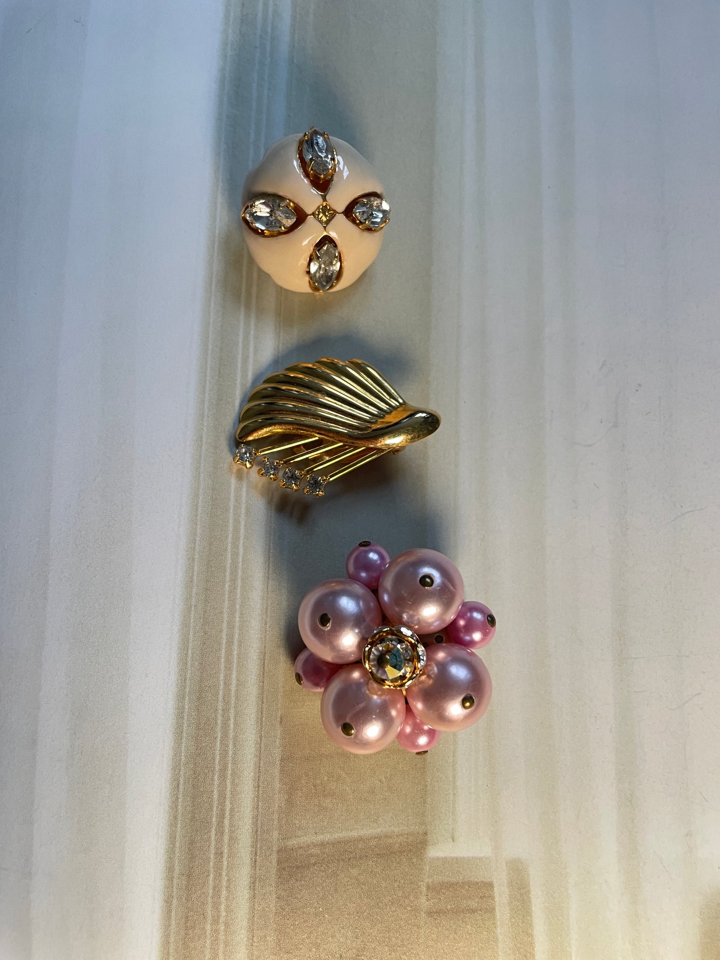 Clip Oorbellen Satin Glow