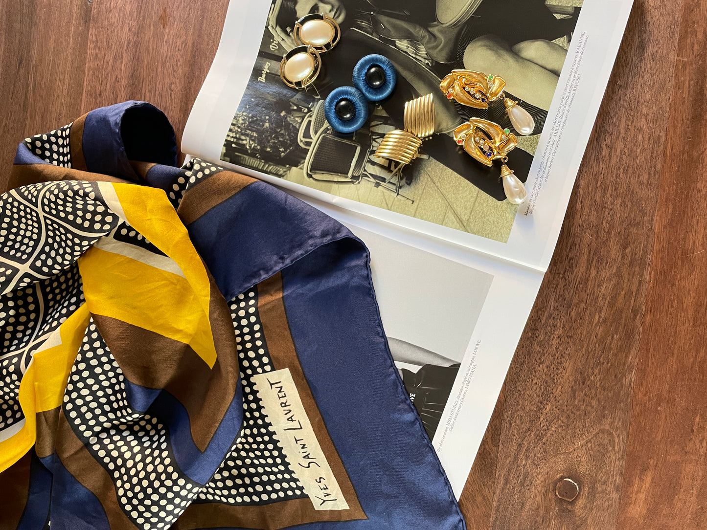 Yves Saint Laurent vintage sjaal