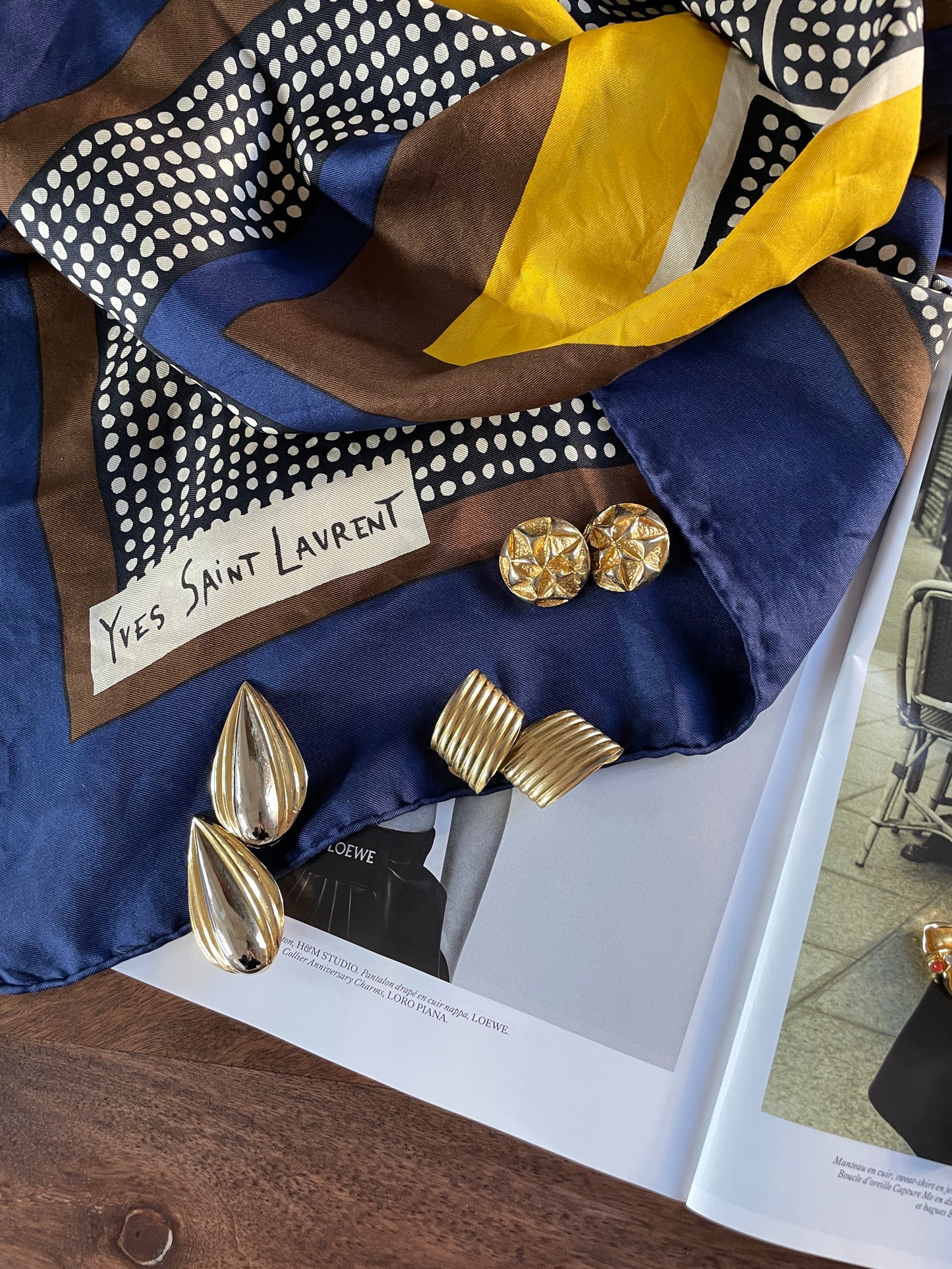 Yves Saint Laurent vintage sjaal
