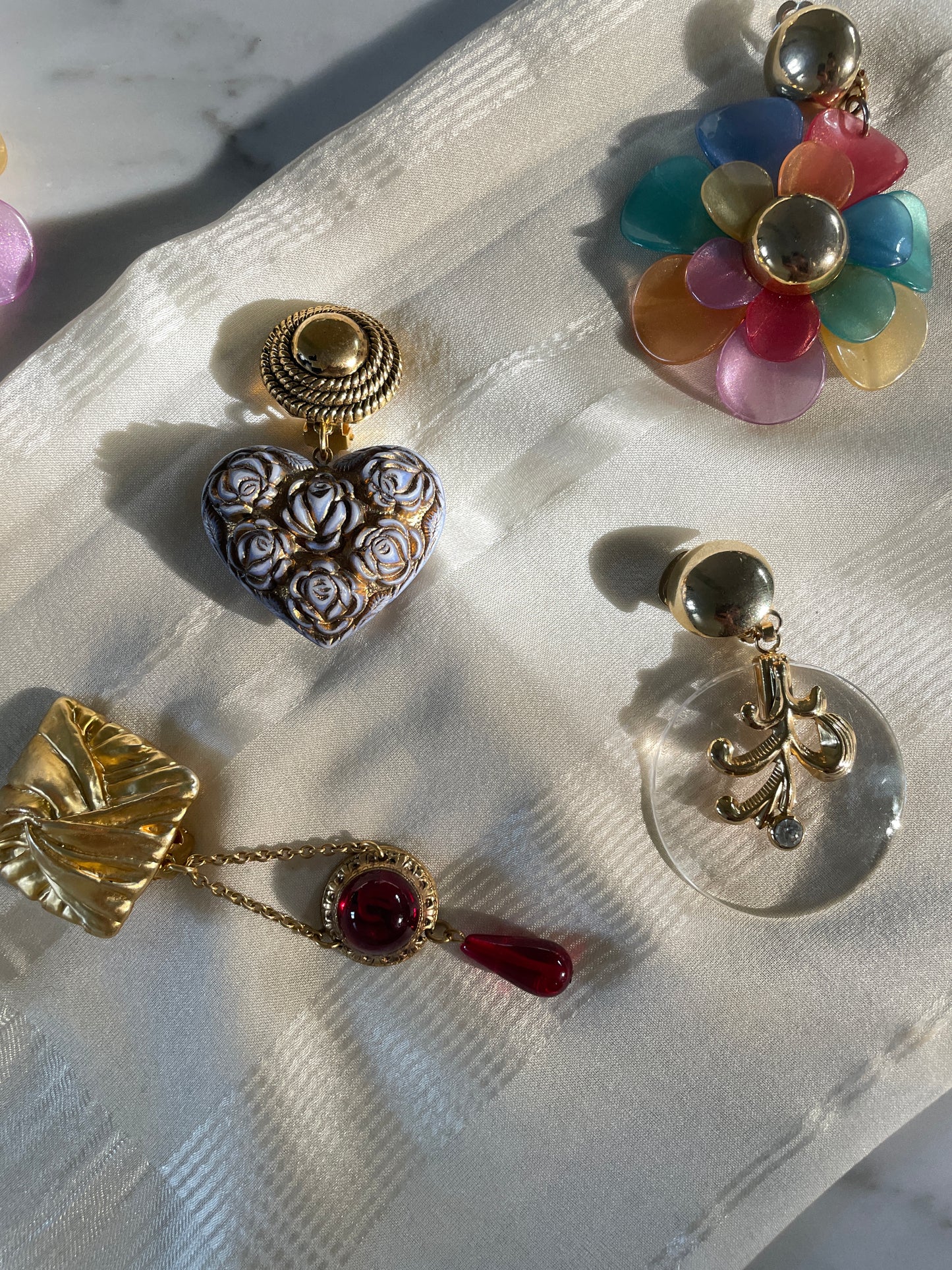 Clip Oorbellen Tresor de Marais
