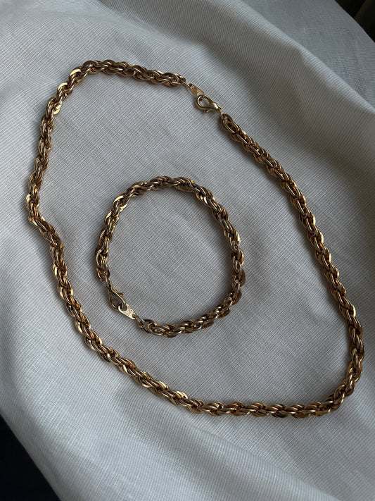 Set ketting + armband Rouje